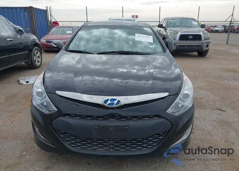 2014 Hyundai Sonata Hybrid Limited from USA, damaged, VIN KMHEC4A4XEA110654